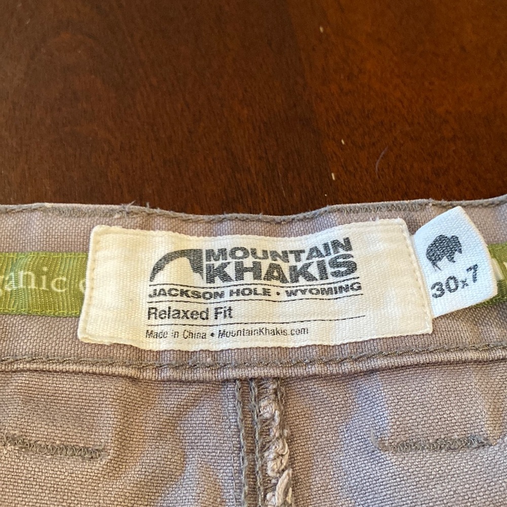 Mountain Khakis Alpine Utility Shorts 30x7